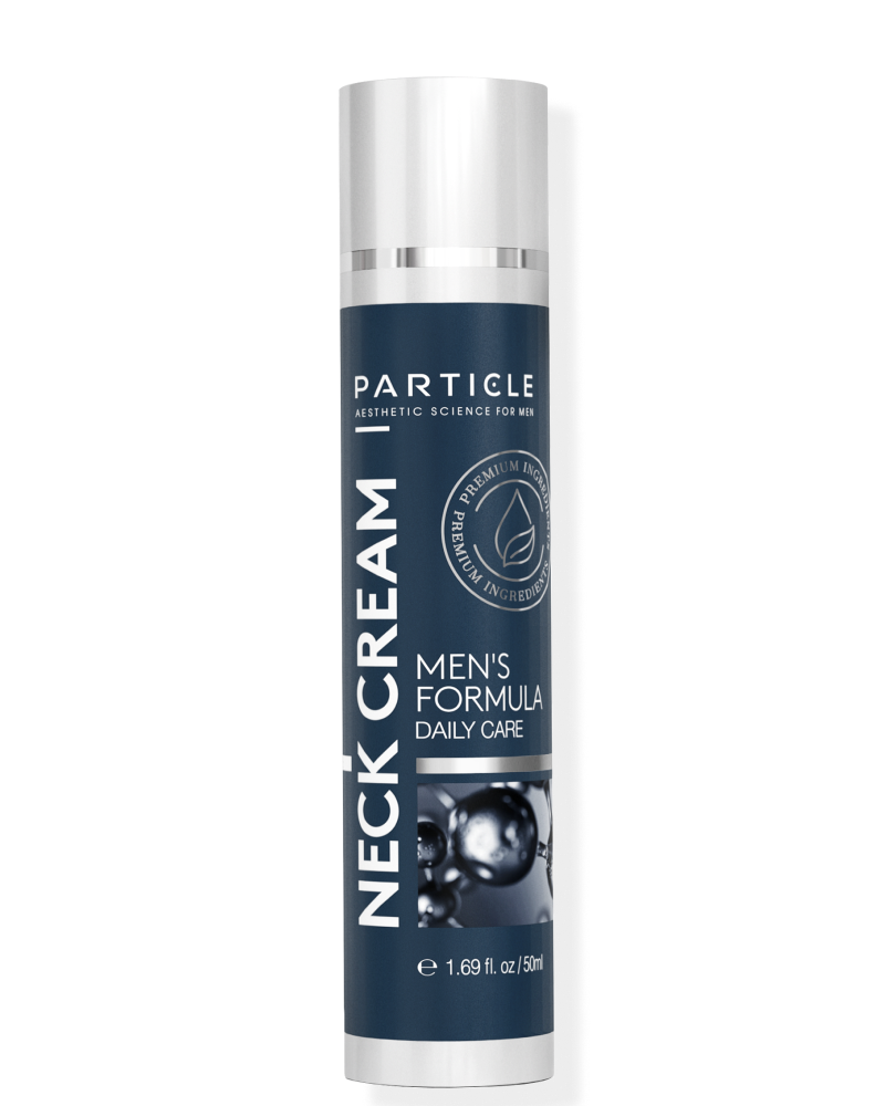 One bottle of Particle Men’s Formula Daily Care Neck Cream