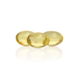 Three clustered yellow semi-transparent capsules.